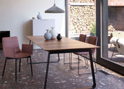 Ligne Roset Vilna Dining Table Black Lacquered Base - MyConcept Hong Kong