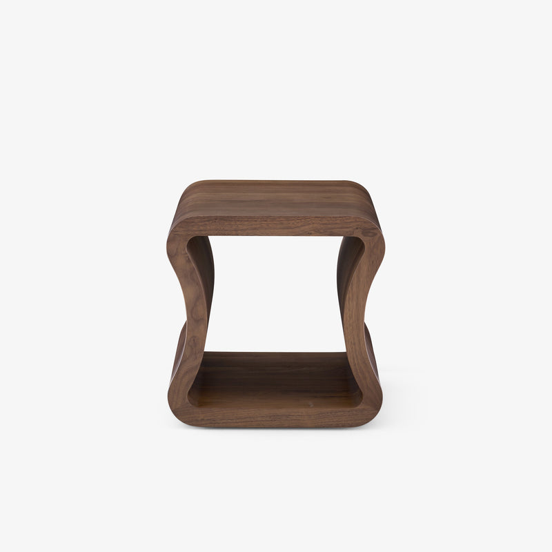 Ligne Roset One Shape Sofa End Table American Walnut - MyConcept Hong Kong