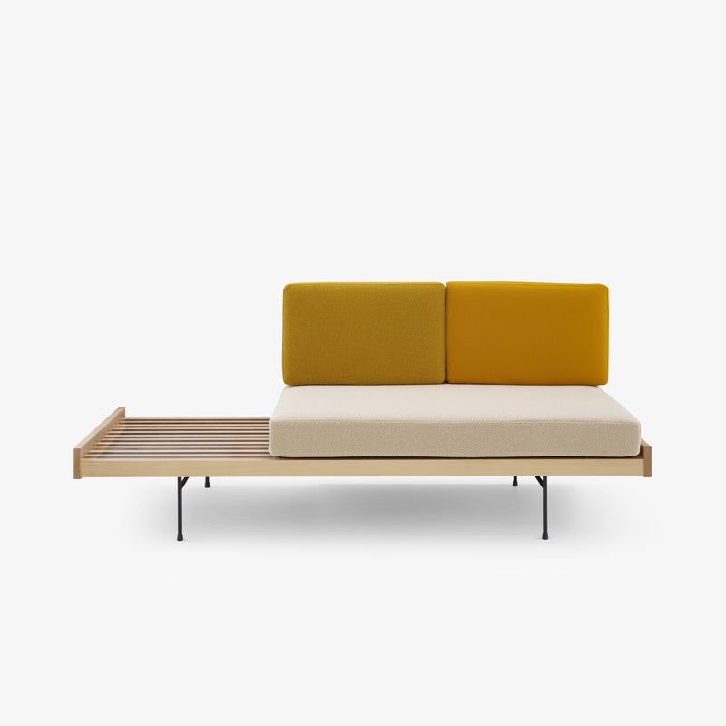 Ligne Roset Daybed Bed Settee Black Lacquered Steel Feet Complete Item Upholstery Sofa - MyConcept Hong Kong