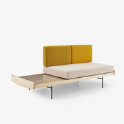 Ligne Roset Daybed Bed Settee Black Lacquered Steel Feet Complete Item Upholstery Sofa - MyConcept Hong Kong