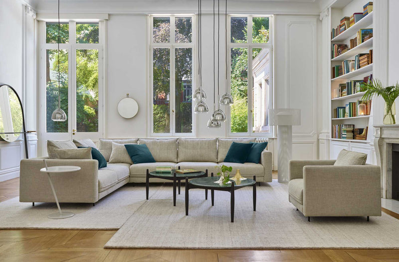 Ligne Roset Enki Large Settee Complete Item - High Back Cushions Upholstery Sofa - MyConcept Hong Kong