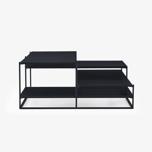 Ligne Roset Lowlands Low Table Small Tops In Blued Steel - MyConcept Hong Kong