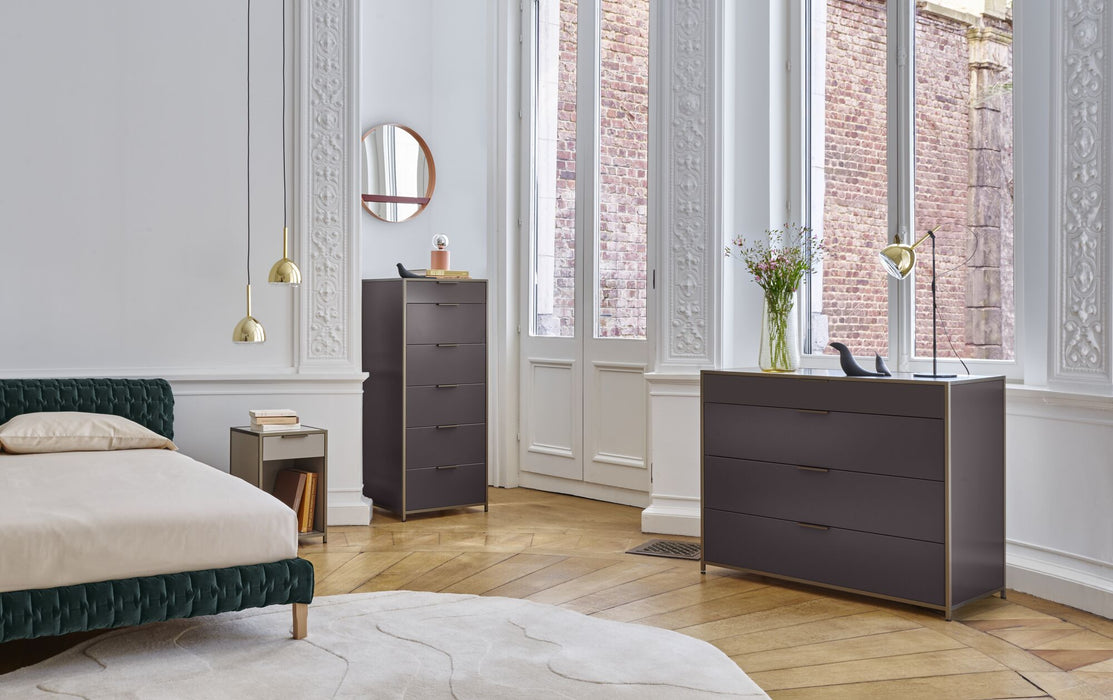 Ligne Roset Dita Bedside Table 1 Drawer + 1 Door - MyConcept Hong Kong