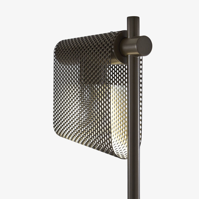 Ligne Roset Grid Floor Standard Lamp Bronze - MyConcept Hong Kong