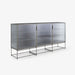 Ligne Roset Canaletto Display Cabinet 3-Door Sideboard Clear Glass Front K 6 - MyConcept Hong Kong