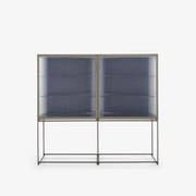 Ligne Roset Canaletto Display Cabinet 2-Door Chest Clear Glass Front K 7 - MyConcept Hong Kong