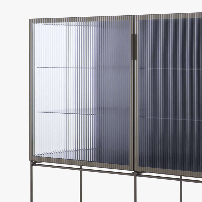 Ligne Roset Canaletto Display Cabinet 2-Door Chest Clear Glass Front K 7 - MyConcept Hong Kong