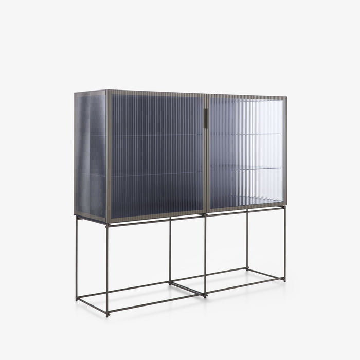 Ligne Roset Canaletto Display Cabinet 2-Door Chest Clear Glass Front K 7 - MyConcept Hong Kong