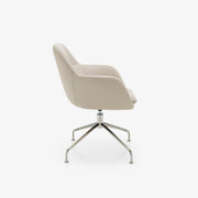Ligne Roset Amédée Carver Chair Central Pedestal - Brilliant Chrome - MyConcept Hong Kong