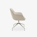 Ligne Roset Amédée Carver Chair Central Pedestal - Brilliant Chrome - MyConcept Hong Kong