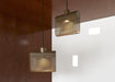 Ligne Roset Grid Suspended Ceiling Light Bronze - MyConcept Hong Kong