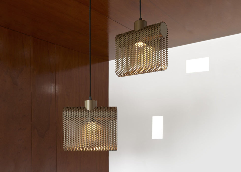 Ligne Roset Grid Suspended Ceiling Light Bronze - MyConcept Hong Kong