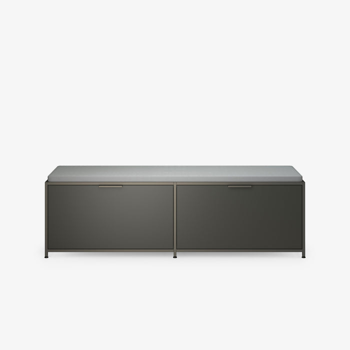 Ligne Roset Dita Bench Unit 2 Flap Doors - MyConcept Hong Kong
