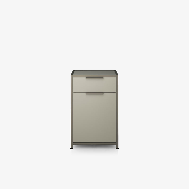 Ligne Roset Dita Bedside Table 1 Drawer + 1 Door - MyConcept Hong Kong