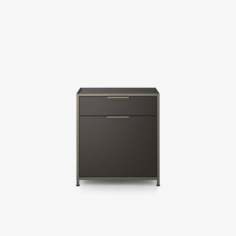 Ligne Roset Dita Bedside Table 1 Drawer + 1 Door - MyConcept Hong Kong