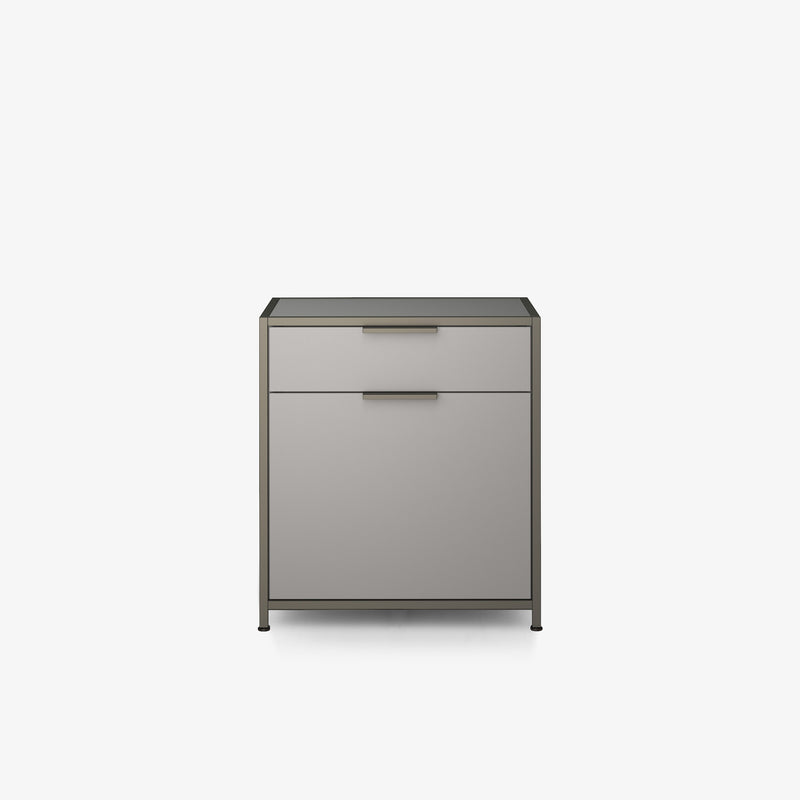 Ligne Roset Dita Bedside Table 1 Drawer + 1 Door - MyConcept Hong Kong