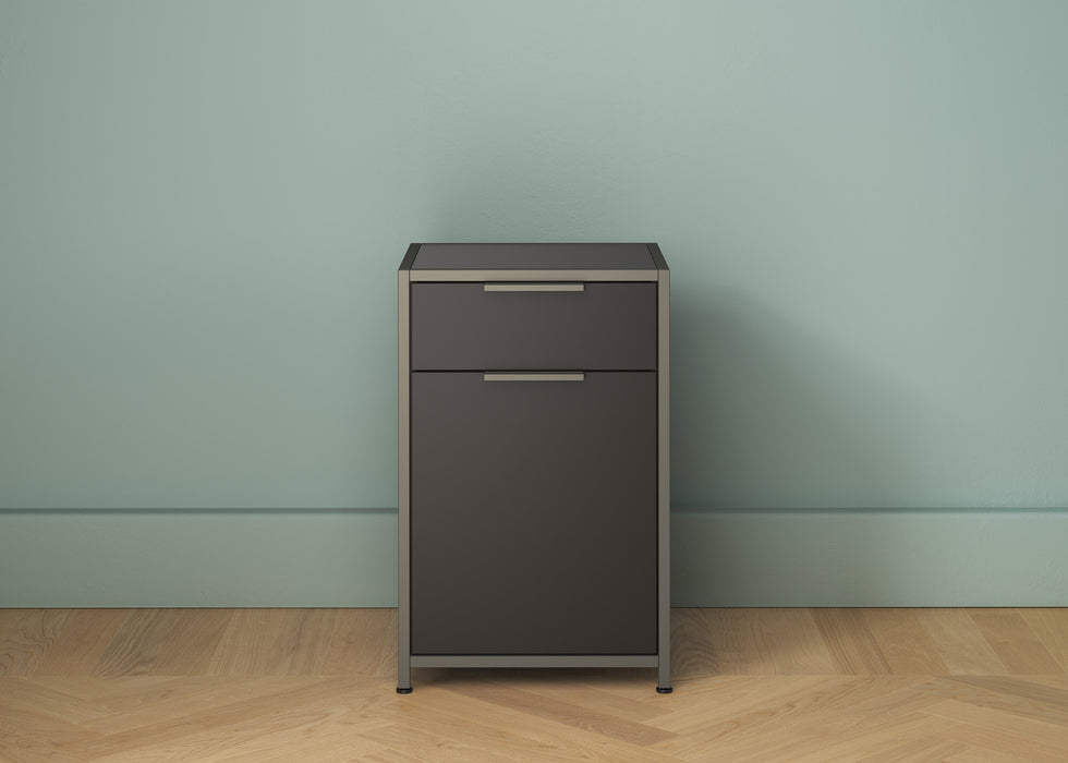 Ligne Roset Dita Bedside Table 1 Drawer + 1 Door - MyConcept Hong Kong