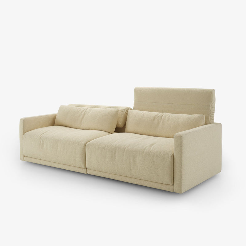 Ligne Roset Grand Angle Large Settee With Slim Armrest Without Lumbar Cushion Upholstery Sofa - MyConcept Hong Kong