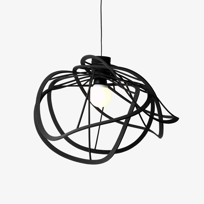 Ligne Roset Bloom Suspended Ceiling Light Black Large - MyConcept Hong Kong