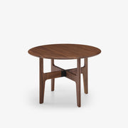 Ligne Roset Nodum Occasional Table Solid American Walnut Low Version - MyConcept Hong Kong