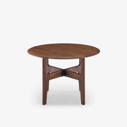 Ligne Roset Nodum Occasional Table Solid American Walnut Low Version - MyConcept Hong Kong