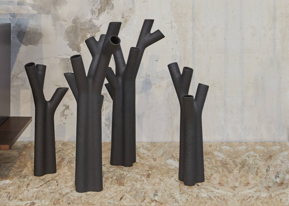 Ligne Roset Roseau Vase Small Black - MyConcept Hong Kong