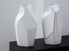 Ligne Roset Polygon Vase White / Black - MyConcept Hong Kong