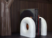Ligne Roset Tore Bookends White Marble - MyConcept Hong Kong