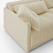 Ligne Roset Grand Angle Small Settee With Slim Armrest Without Lumbar Cushion Upholstery Sofa - MyConcept Hong Kong