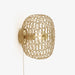 Ligne Roset Jali Wall Light Brass Grille - MyConcept Hong Kong