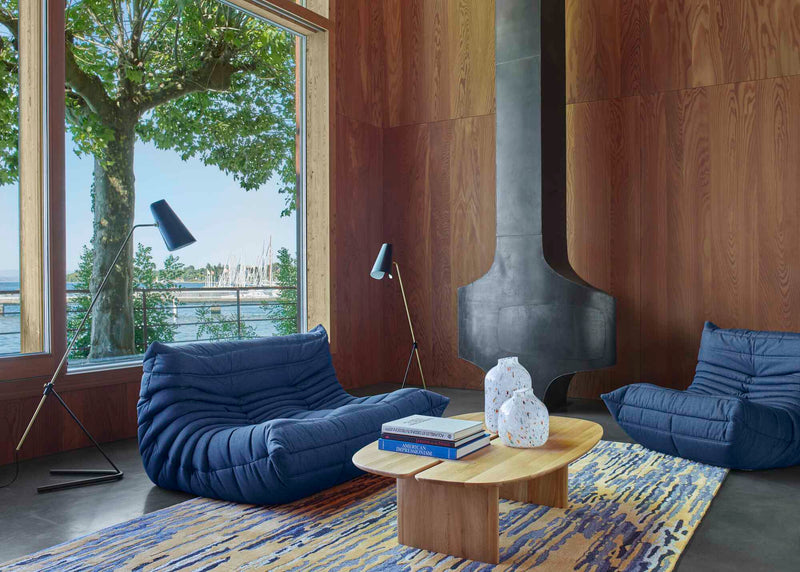Ligne Roset Impetueux Rug Background Bleu / Vert - MyConcept Hong Kong