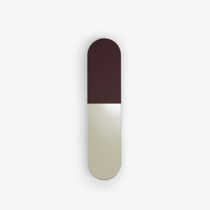 Ligne Roset Hat Mirror Laqué Rouge Noir - MyConcept Hong Kong