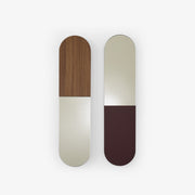 Ligne Roset Hat Mirror Laqué Rouge Noir - MyConcept Hong Kong