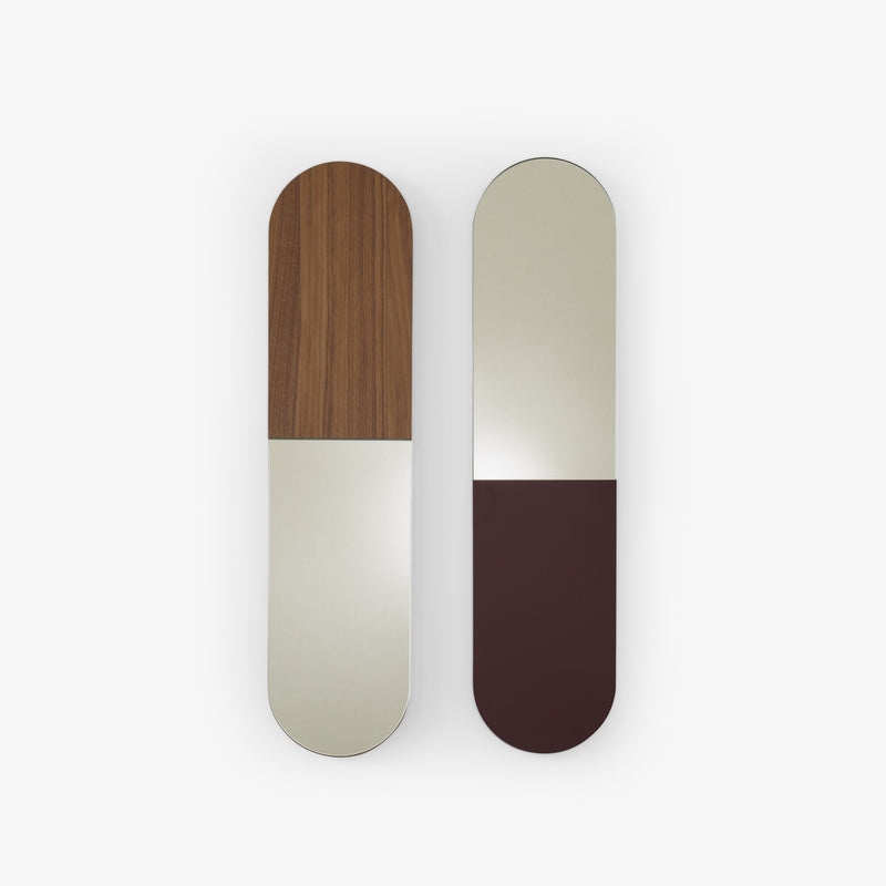 Ligne Roset Hat Mirror Walnut - MyConcept Hong Kong