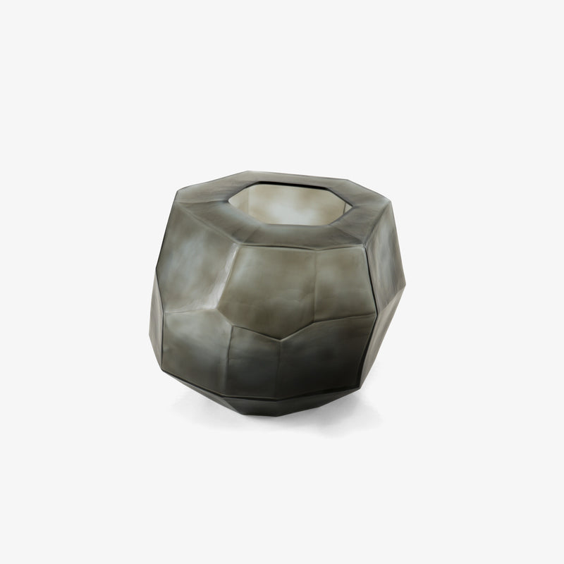 Ligne Roset Asymetric Set Of 2 Vases Khaki - MyConcept Hong Kong