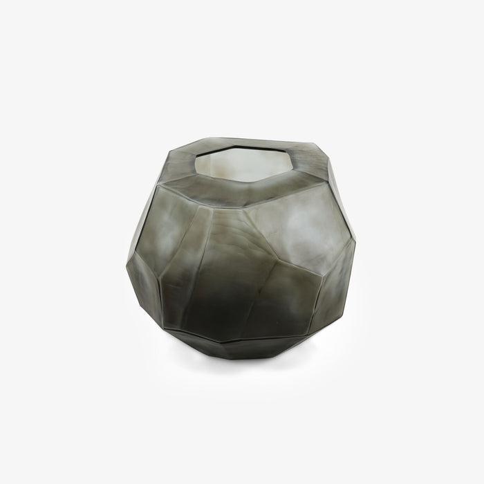 Ligne Roset Asymetric Set Of 2 Vases Khaki - MyConcept Hong Kong