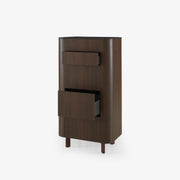 Ligne Roset Parabole Chest Of Drawers Dark Walnut Marquinia Ceramic Stoneware Top - MyConcept Hong Kong