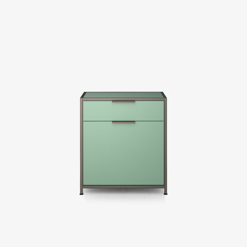Ligne Roset Dita Bedside Table 1 Drawer + 1 Door - MyConcept Hong Kong
