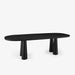 Ligne Roset Hashira Dining Table Base In Black Stained Ash - MyConcept Hong Kong