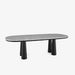 Ligne Roset Hashira Dining Table Base In Black Stained Ash - MyConcept Hong Kong