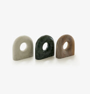 Ligne Roset Tore Bookends Green Marble - MyConcept Hong Kong