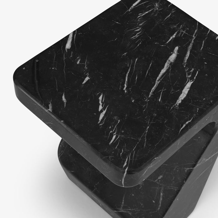 Ligne Roset Stump Occasional Table Black Marble - MyConcept Hong Kong
