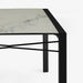 Ligne Roset Extensia Dining Table Top In White Marble-Effect Ceramic Stoneware Base In Black Stained Ash - MyConcept Hong Kong