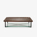 Ligne Roset Ponton Low Table Double Surface Black Lacquered Base - MyConcept Hong Kong