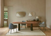 Ligne Roset Hashira Dining Table Base In Black Stained Ash - MyConcept Hong Kong