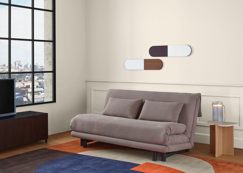 Ligne Roset Hat Mirror Laqué Rouge Noir - MyConcept Hong Kong