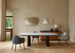 Ligne Roset Hashira Dining Table Base In Black Stained Ash - MyConcept Hong Kong