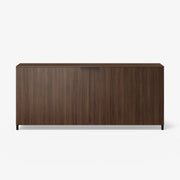 Ligne Roset Everywhere Sideboard Coplanar Doors Dark Walnut C 2H - MyConcept Hong Kong