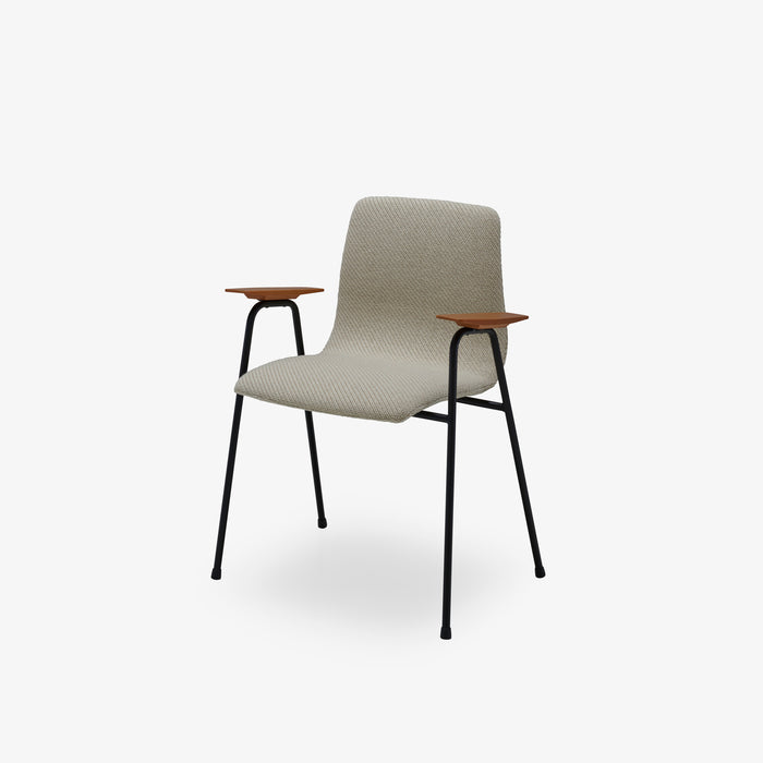 Ligne Roset Papyrus Carver Chair Upholstered Back - MyConcept Hong Kong