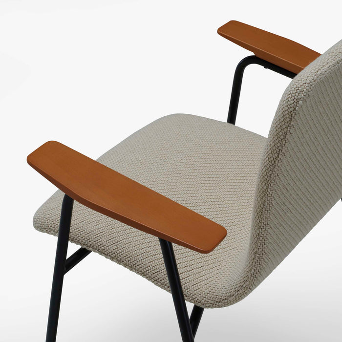 Ligne Roset Papyrus Carver Chair Upholstered Back - MyConcept Hong Kong